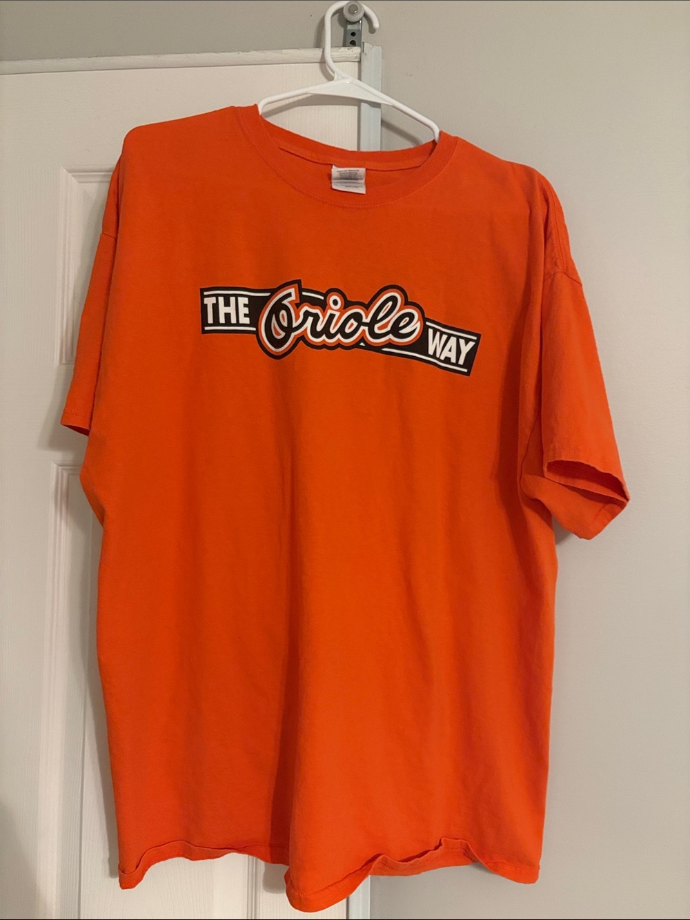 Mens XL Baltimore Orioles History Graphic Tee - The Oriole Way